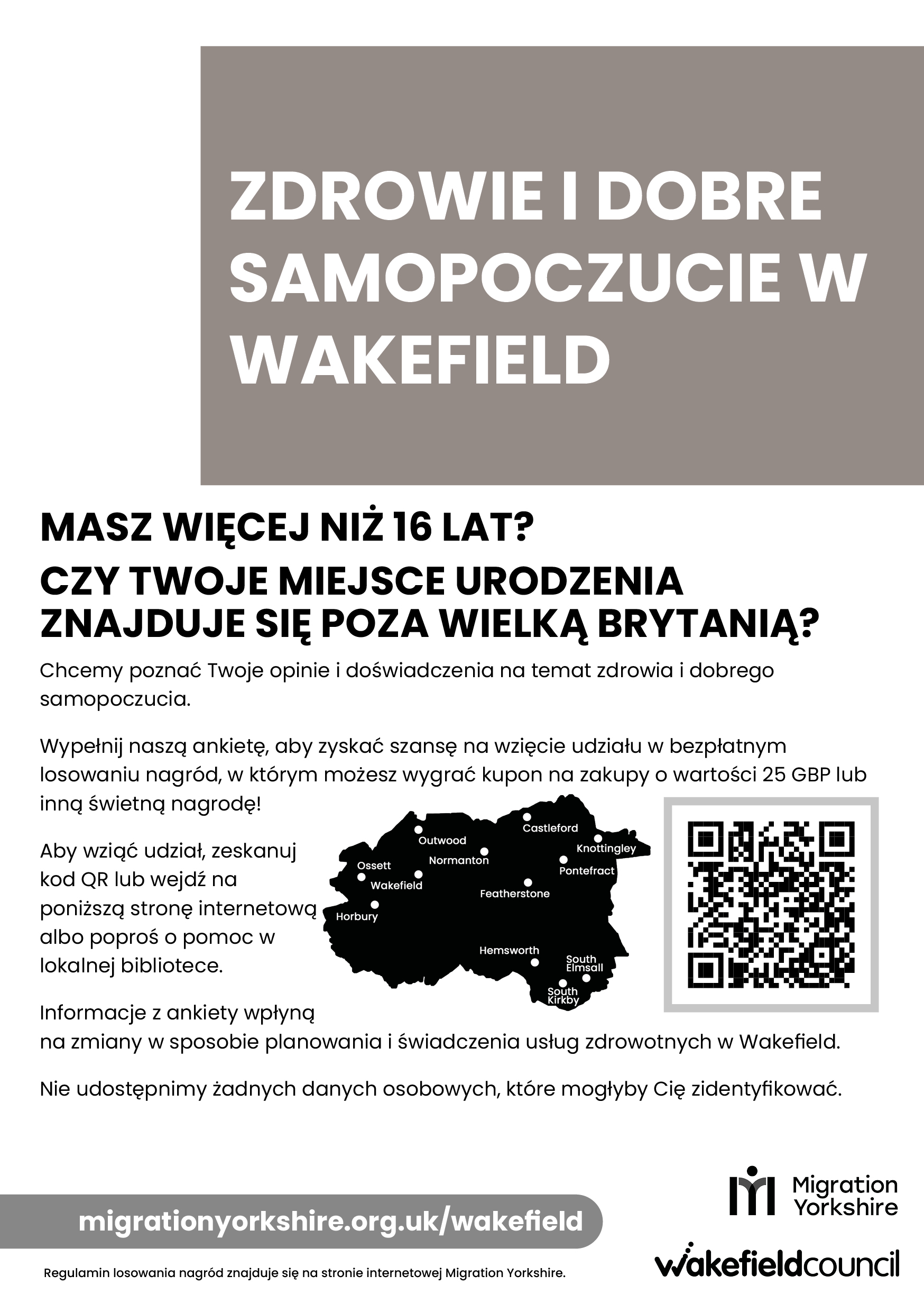 Polish leaflet black and white